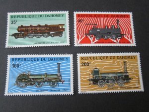 Dahomey 1974 Sc 325-8 set MNH