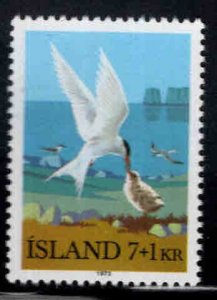 ICELAND Scott B23  MNH** Arctic Terns semi-postal stamp