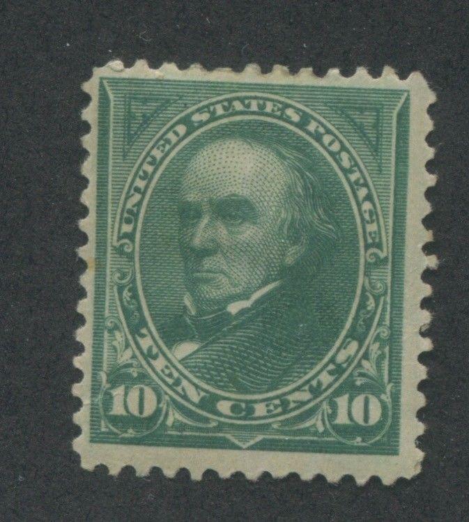 1895 US Stamp #273 10c Mint Hinged F/VF Original Gum Catalogue Value $95