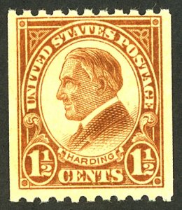 U.S. #605 MINT OG NH