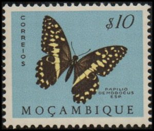 Mozambique 364 - Mint-NH - 10c Citrus Swallowtail Butterfly (1953) (cv $0.55)