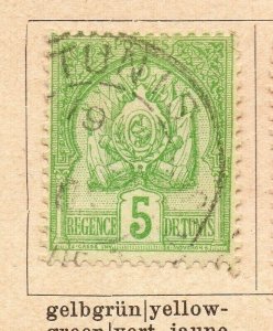 Tunis 1898-1902 Early Issue Fine Used 5c. NW-238643