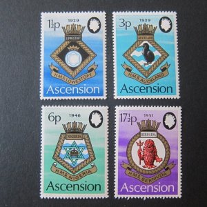 Ascension Islands 1972 Sc 156-159 set MNH