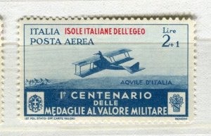 ITALY; ISOLE ITALIANE DEL'EGEO 1935 Military AIRMAIL MINT MNH 2L.