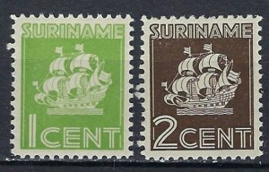 Surinam 168-69 MNH 1941 Ships (ak2573)