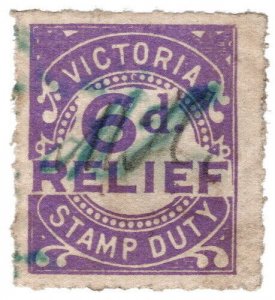 (I.B) Australia - Victoria Revenue : Relief Tax 6d