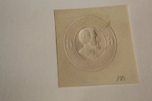 US U181a  CUT SQUARE UNUSED