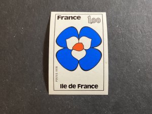 ICOLLECTZONE France 1588 imperf XF NH Flowers