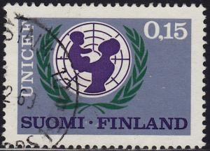 Finland - 1966 - Scott #444 - used - UNICEF