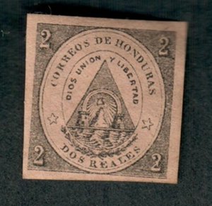 Honduras #2 Mint No Gum single