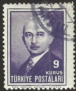 TURKEY - #937 - Used - SCV-0.25