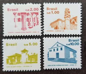 *FREE SHIP Brazil Heritage Building 1986 Church Chapel Cathedrals (stamp) MNH