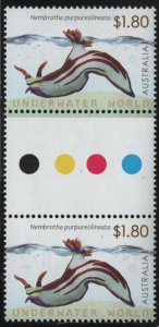 Australia 2012 MNH Sc 3704 $1.80 Nembrotha purpureolineata Nudibranchs Gutter