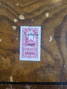 Stamps Alaouites Scott #29 used
