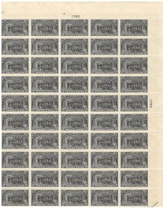 #E14 – 1925 20¢ Post Office Truck Special Delivery – MNH OG Sheet