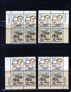C91-C92 Wright Brothers, MNH PB/4 set/4 (#38844)