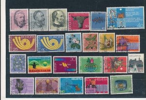 D397360 Switzerland Nice selection of VFU Used stamps