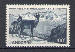 1950 French Andorra, Airmail #1 - MNH**