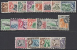 Dominica, Scott 142-160 (SG 140-158), MLH