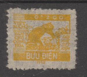 Vietnam 1953 Rice Harvesting The Unissued 0K200 MNGAI LUXE RRRRRR