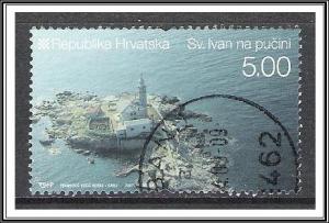 Croatia #657 St John Lighthouse Used