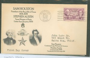 United States #776   (Fdc)