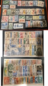 France amazing lot and colonies.. special Stamps #691 Mint And Used. .