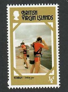 British Virgin Islands; Scott 327; 1978;  Unused; NH