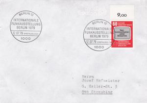 West Berlin 1979 International Broadcasting Exhibition FDC VGC