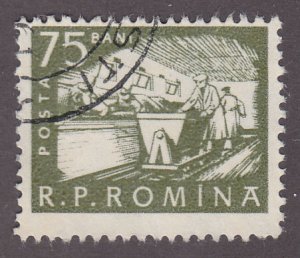 Romania 1359 Feeding Cattle 1960