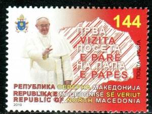 200 - MACEDONIA 2019 - First Pope Visit to the Macedonia - MNH Set