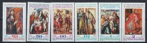 Bulgaria 3656-61 MNH 1991 El Greco Paintings (mm1139)