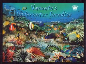 Vanuatu 862 MNH Marine Life Fish ZAYIX 0524L0055M