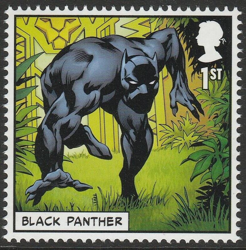 GB 4190 Marvel Superhero Black Panther single (1 stamp) MNH 2019