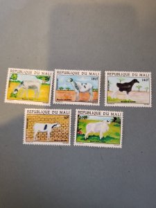 Stamps Mali Scott #433-7 nh