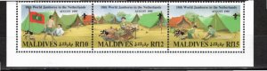 Maldives 1995 MNH Sc 2081a-c