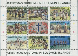 Solomon Islands 1983 SG507 Christmas MS MNH