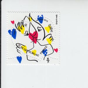 2015 France Heart Jean-Charles de Castelbajac (e0.68;4745) MNH