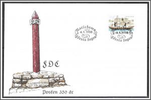 Aland 1988 #29 Mail Service FDC