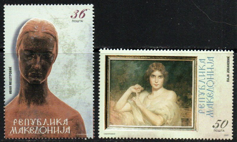 Macedonia Sc #327-328 MNH