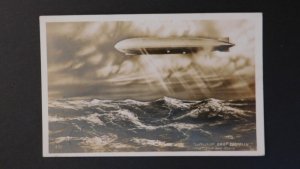 1929 Germany Graf Zeppelin LZ127 Flight RPPC Cover to Palestine Er Ramle Drop