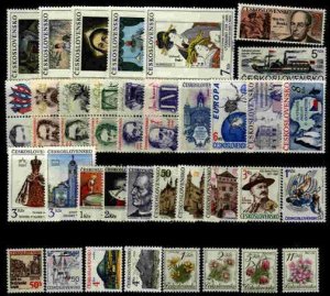 Czechoslovakia  MNH Complete year set  1991