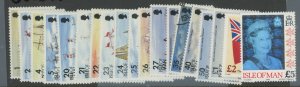 Isle of Man #531-553C Mint (NH) Single (Complete Set)