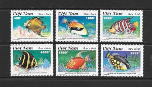 FISH - VIETNAM #2607-12  MNH
