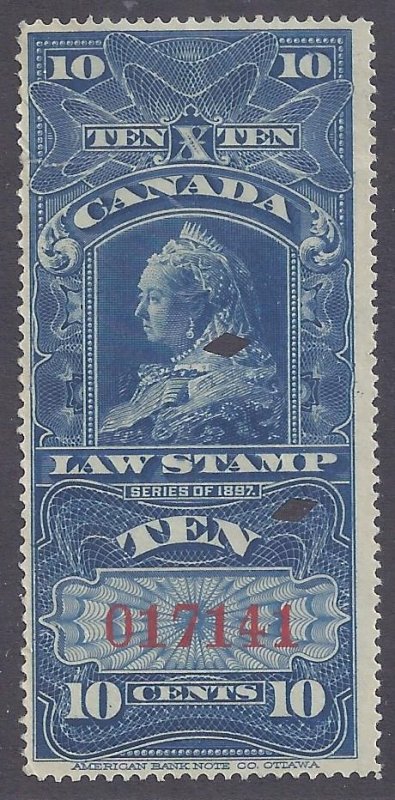 Canada Revenue scott #FSC7A used VF