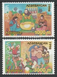 1998 Azerbaijan 438-439 Europa Cept 5,00 €