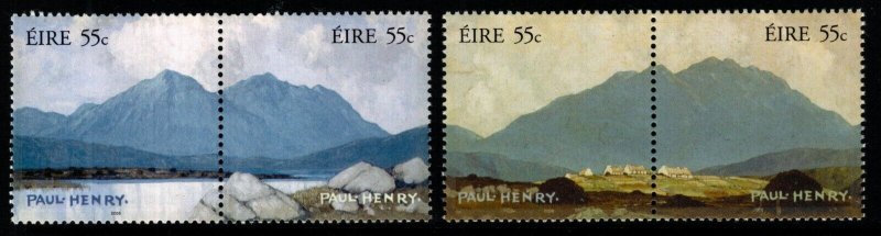 IRELAND SG1889/92 2008 PAUL HENRY LANDSCAPE PAINTINGS MNH