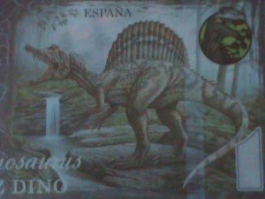 ​SPAIN-2021 DINOSAU-$10 DINO-POLIMER NOTE UNC-COLLECTIBLE-VF PICTORIAL BEAUTIFUL