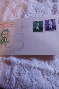 CUBA.1959.PRESIDENTES DE CUBA.FDC.