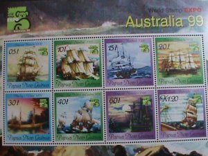 PAPUA NEW GUINEA-1999-AUSTRALIA'99-MNH S/S SCV.$6 VF